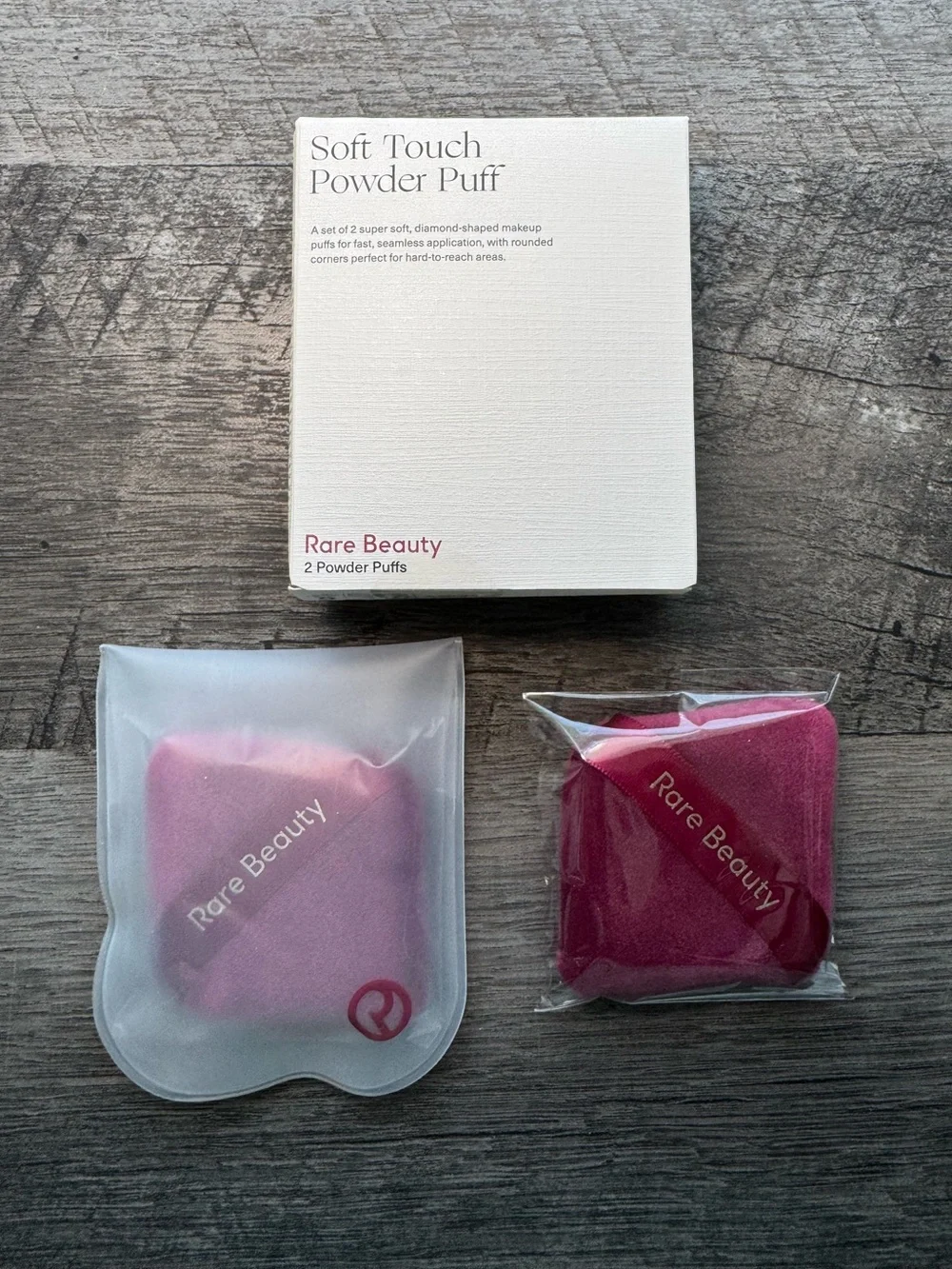 Rare Beauty Soft Touch Powder Puff Set – 2 Powder Puffs (NIB)